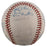 2001 New York Yankees AL Champs Team Signed World Series Baseball JSA COA