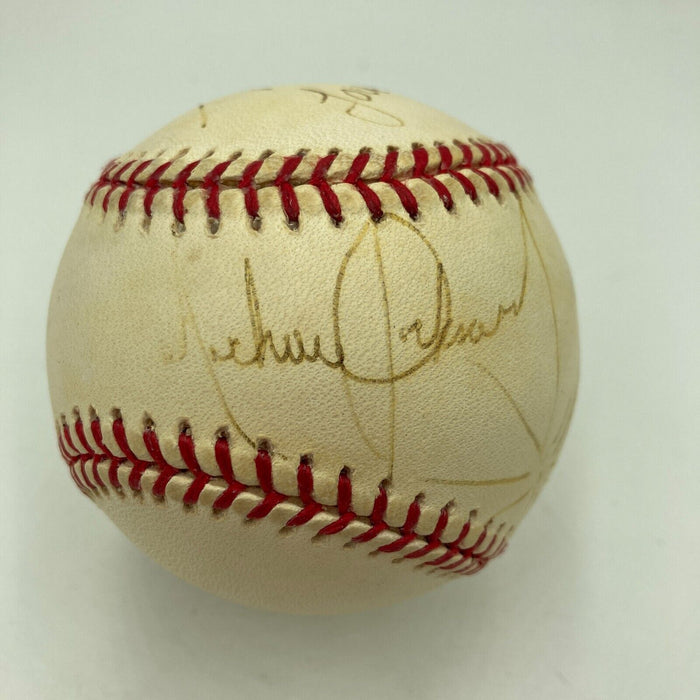 Michael Jackson Signed Autographed Major League Baseball Beckett COA
