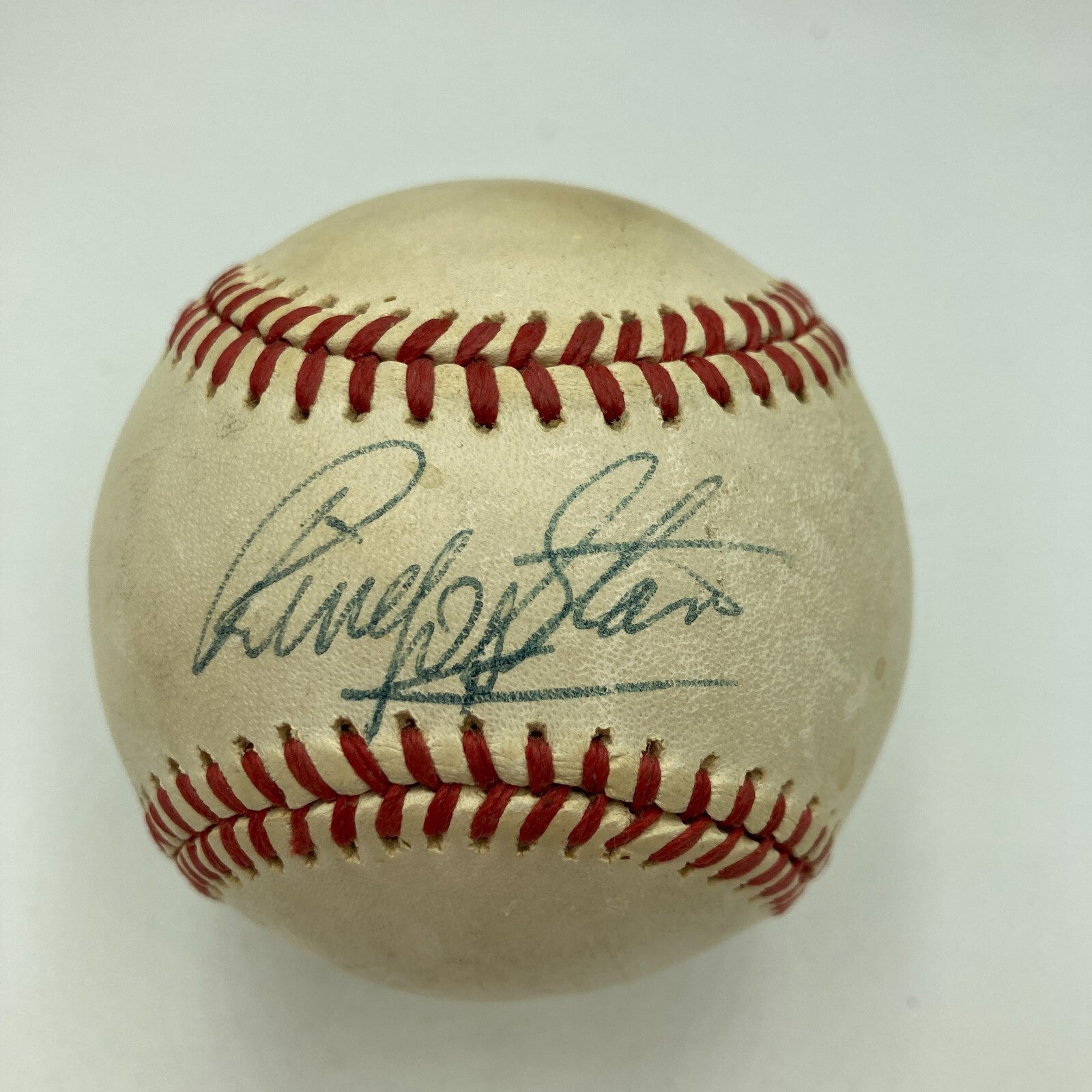 Ringo Starr Beatles Single Signed American League Baseball JSA COA 