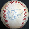 Freddie Lindstrom Stan Musial Hall Of Fame Multi Signed Baseball PSA DNA COA