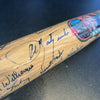 1967 Boston Red Sox AL Champs Team Signed Baseball Bat Carl Yastrzemski JSA COA
