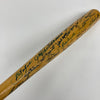 Ted Williams Sandy Koufax Hank Aaron 52 Sigs Hall Of Fame Multi Signed Bat BAS