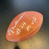 O.J. Anderson "#24 MVP" Signed Official NFL Wilson Game Football JSA COA