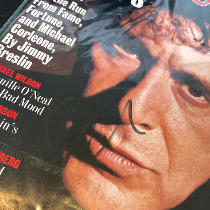 Al Pacino Godfather Signed Autographed Esquire Magazine In Person Authentic