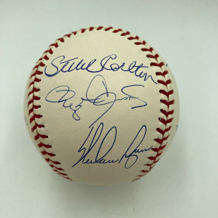 3,000 Strikeout Club Signed Baseball Nolan Ryan Tom Seaver Randy Johnson Tristar