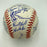 1998 New York Yankees World Series Champs Team Signed Baseball Derek Jeter JSA