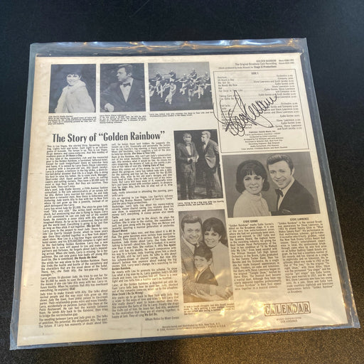 Steve Lawrence Signed Autographed Vintage LP Record