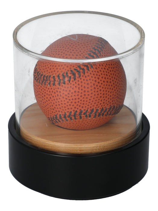 Michael Jordan Signed Nike Basketball Style Baseball Upper Deck UDA & Beckett