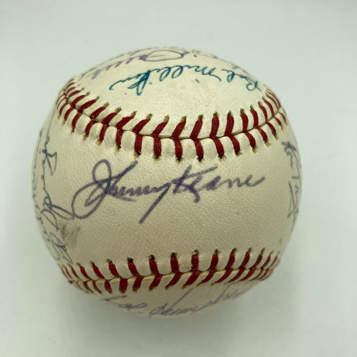 1964 St. Louis Cardinals World Series Champs Team Signed Baseball PSA DNA