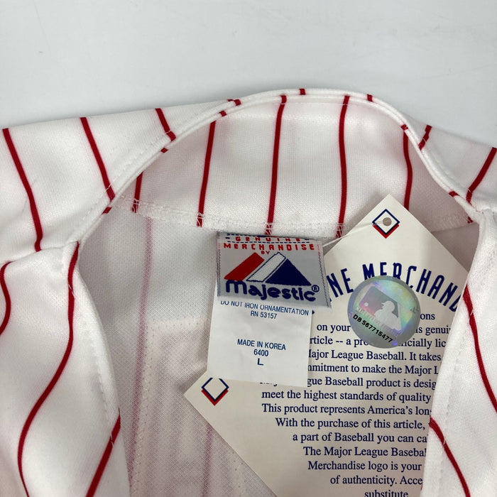 Ryan Howard Signed & Inscribed "58 HR's" Philadelphia Phillies Jersey With COA