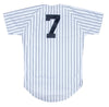Mickey Mantle Signed Authentic Game Issued New York Yankees Jersey Beckett COA