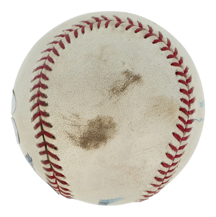 Historic Mariano Rivera 500th Save 6-28-09 Signed Game Used Baseball Steiner COA