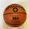 Wilt Chamberlain Kareem Abdul-Jabbar NBA Legends Signed Basketball JSA COA