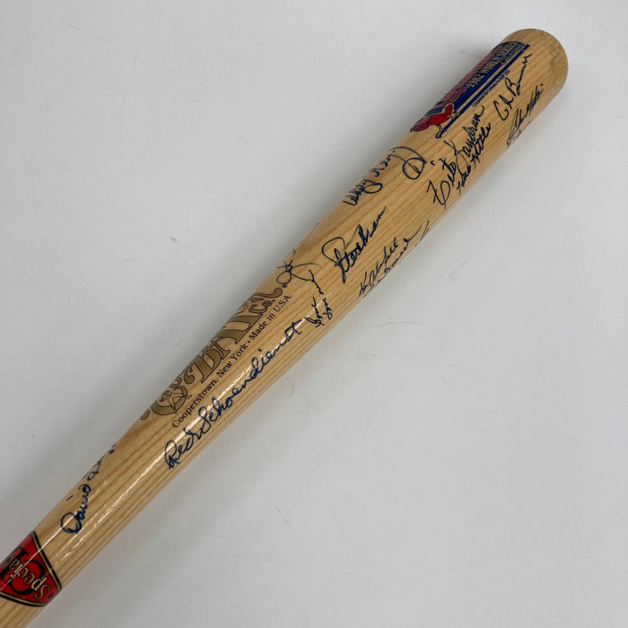 1982 St. Louis Cardinals World Series Champs Team Signed Baseball Bat JSA COA
