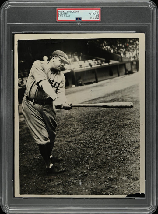 The Finest Babe Ruth 1925-1926 Game Used Bat PSA 9 & MEARS 10 COA