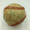 1940's World Series Umpires Signed Game Used Baseball With Ford Frick