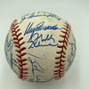 1995 Atlanta Braves World Series Champs Team Signed W.S. Baseball Beckett COA