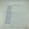 1977 NY Yankees World Series Champs Team Signed Baseball Thurman Munson JSA COA