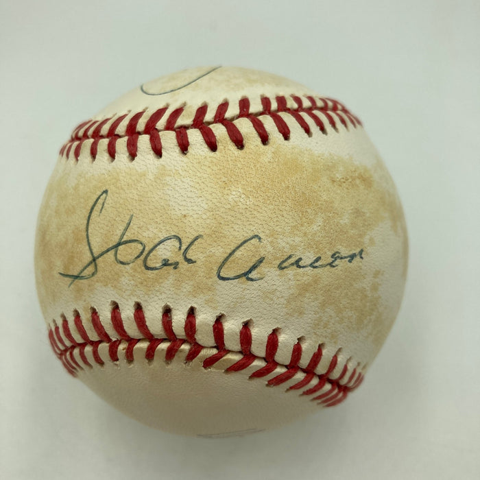 Hank Aaron Nolan Ryan Pete Rose Kings Of Baseball Signed Baseball JSA COA