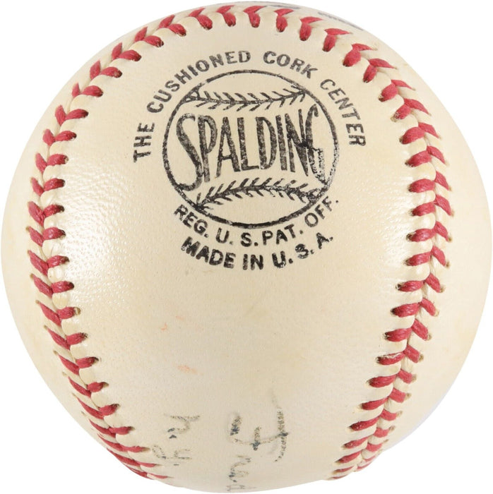 Fred Snodgrass Single Signed Official National League Baseball JSA COA
