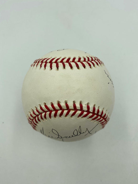 Extraordinary Los Angeles Dodgers Broadcaster Signed Baseball W/ Vin Scully JSA