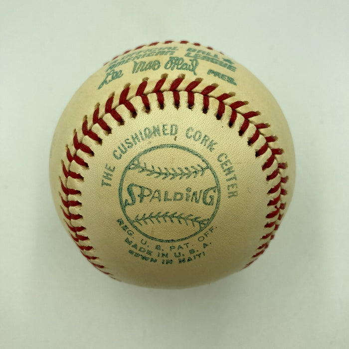 Stunning Joe Mccarthy Single Signed American League Baseball With JSA COA