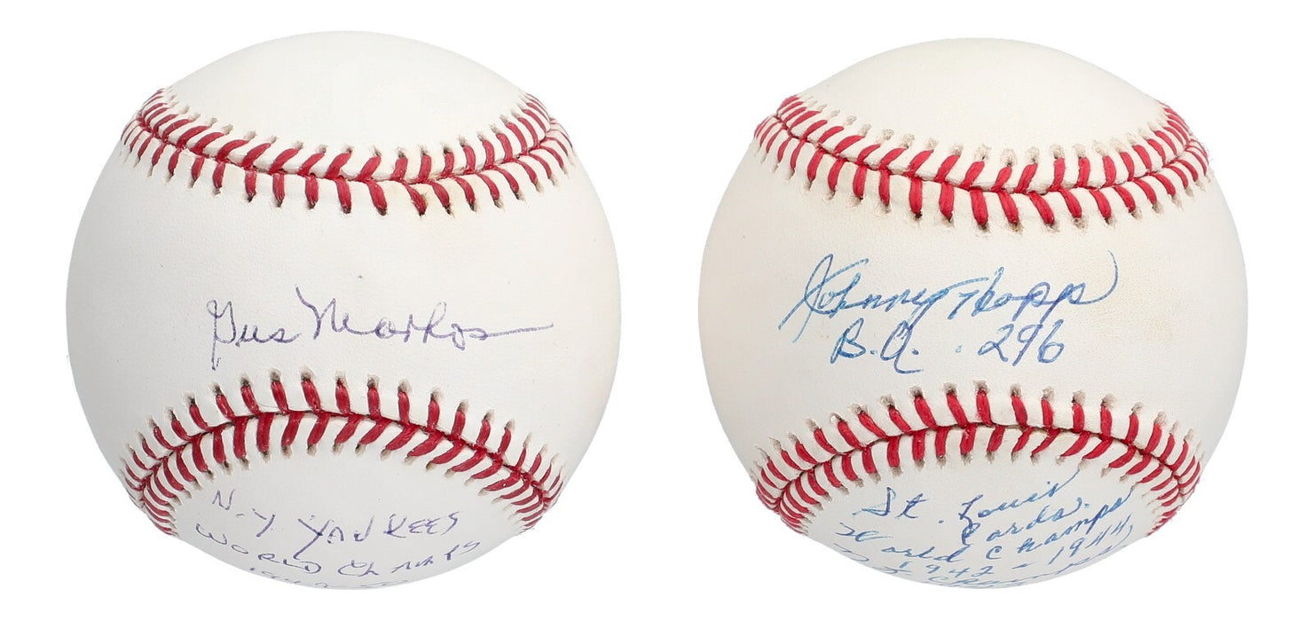 1950 New York Yankees WS Champs Team Signed Baseball Collection 35 Balls JSA COA