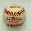 John Sterling 1998 W.S. Champs 125-50 Signed 1998 World Series Baseball JSA COA