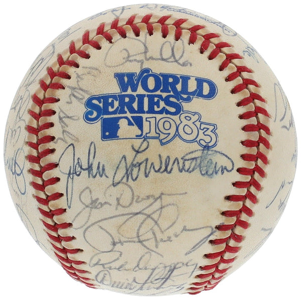 1983 Baltimore Orioles World Series Champs Team Signed W.S. Baseball JSA COA