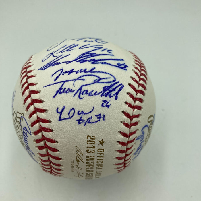 2013 Boston Red Sox & St. Louis Cardinals Signed World Series Baseball JSA COA