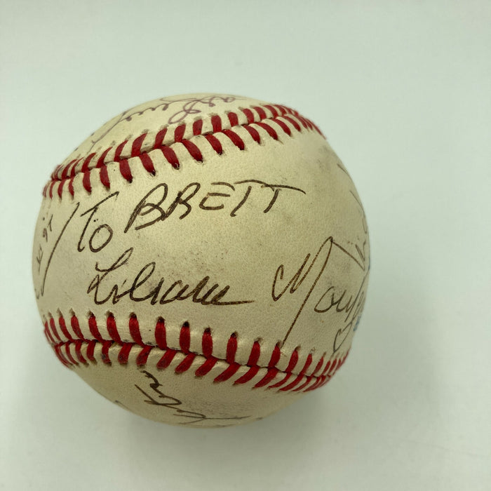 Sylvia Miles Tova Borgnine Multi Signed Baseball Movie Stars