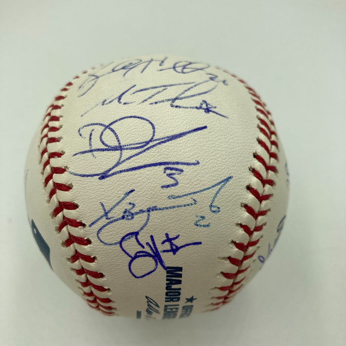 2013 Boston Red Sox World Series Champs Team Signed Baseball JSA COA