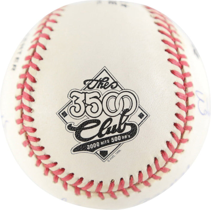 Willie Mays, Hank Aaron, Eddie Murray 3500 Club Signed Baseball PSA DNA COA