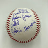 John Sterling Signed Heavily Inscribed STAT Baseball JSA COA RARE!