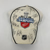 2008 Detroit Red Wings Stanley Cup Champions Team Signed Hat JSA COA
