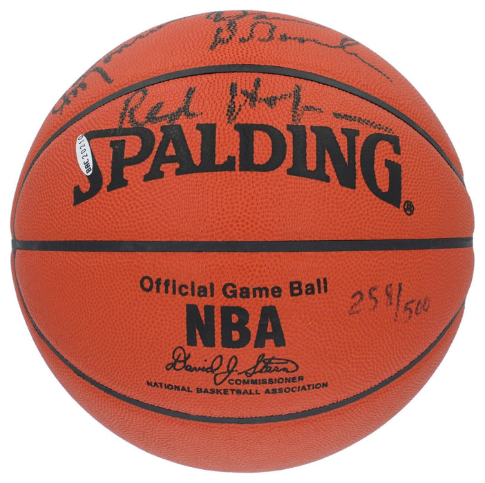 1972-73 New York Knicks NBA Champs Team Signed NBA Game Basketball UDA COA