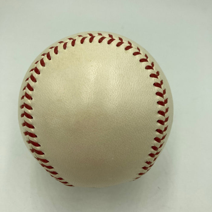 President Dwight D. Eisenhower Single Signed American League Baseball JSA COA