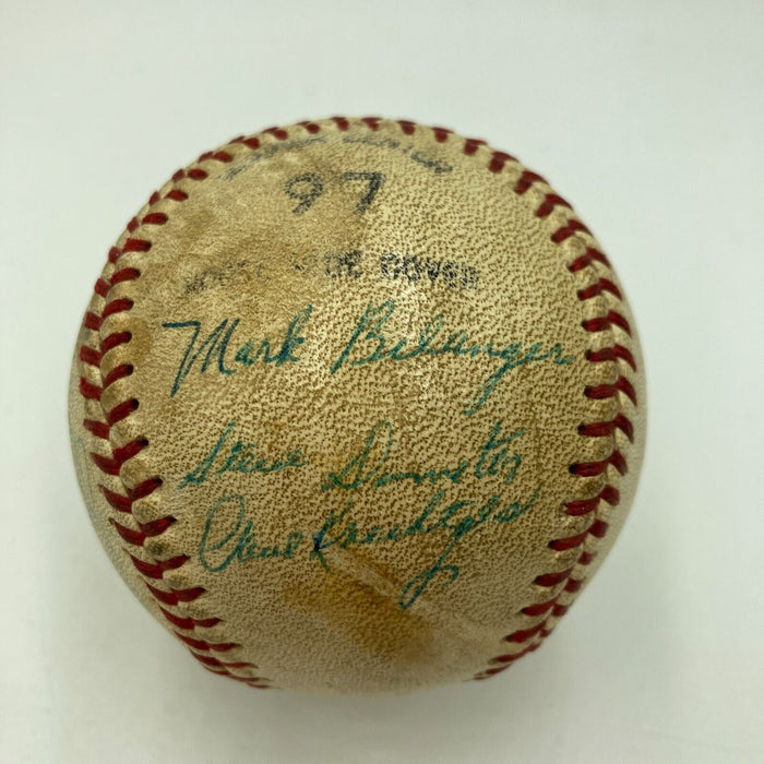 1966 Rochester Red Wings Minor League Champions Team Signed Baseball