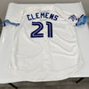 Roger Clemens Signed 1997 Toronto Blue Jays Game Used Jersey JSA COA