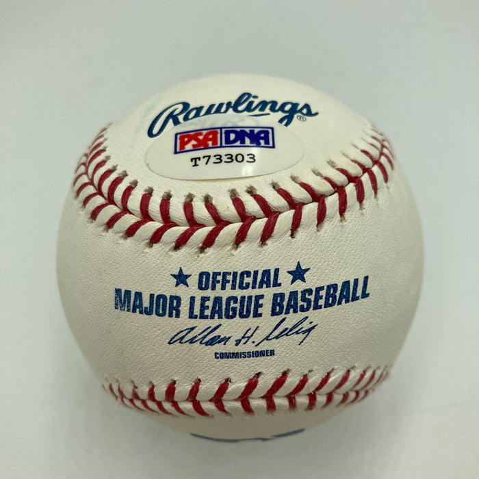 Mike Scioscia Angels Manager Signed Official Major League Baseball PSA DNA COA
