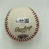 Joe Crede Signed Official 2005 World Series Baseball JSA COA