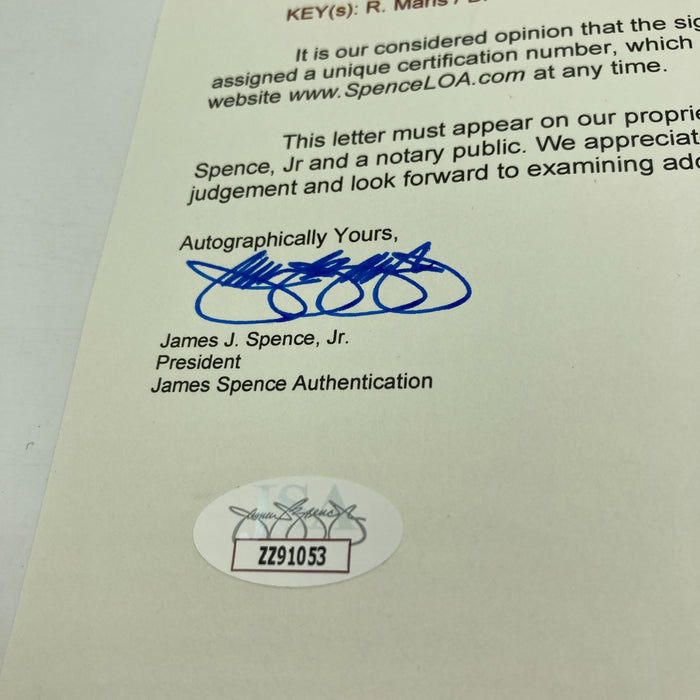 1960 Yankees WS Champs Team Signed Baseball World Series Game Used Baseball JSA