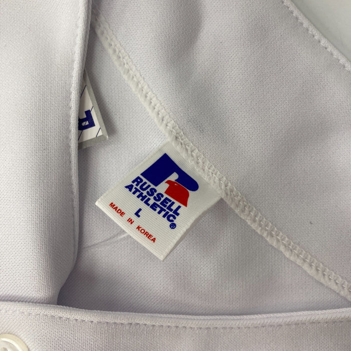 Nolan Ryan Signed 1990's Russell Texas Rangers Game Model Jersey JSA COA