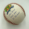 Gary Carter Signed Heavily Inscribed STAT Major League Baseball RJ COA