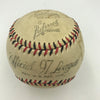 Nice 1943 Cleveland Indians Team Signed Autographed Baseball JSA COA