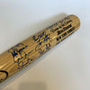 1999 New York Yankees World Series Champs Team Signed Bat Derek Jeter Steiner