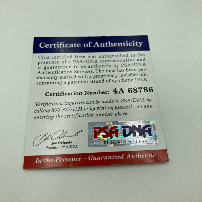 Angel Pagan Signed Major League Baseball 2012 W.S. Champs PSA DNA COA