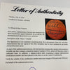Wilt Chamberlain  "Peace & Health" Signed Vintage Rawlings Basketball PSA & BAS