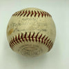 1950's Willie Mays Signed National League Giles Baseball Signed By His Wife