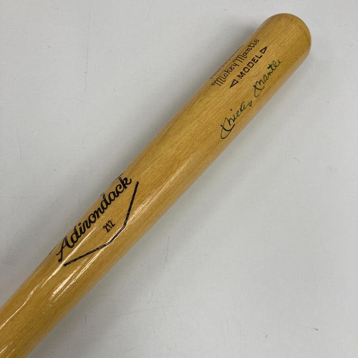 Mickey Mantle Signed Adirondack Game Model Baseball Bat JSA COA